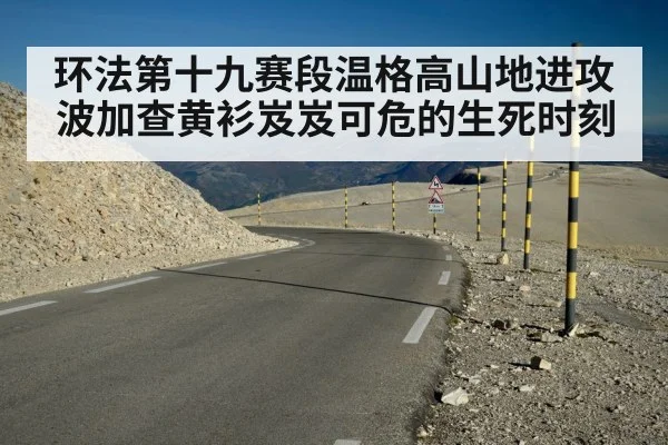 环法第十九赛段温格高山地进攻波加查黄衫岌岌可危的生死时刻